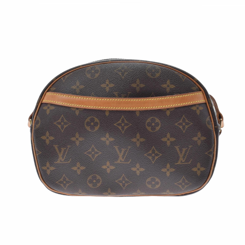 LOUIS VUITTON Monogram Blois Brown Canvas Shoulder Bag